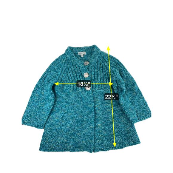 Kintamani by Wind River Chunky Boucle Knit Cardigan Sweater Womens Size Medium M - Picture 9 of 9